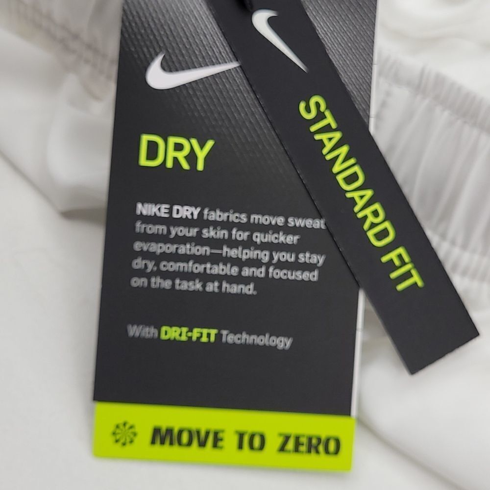 NEW XXL NIKE WOMEN'S WHITE TEMPO ATHLETIC SHORTS w/ attached panty 2X NWT - Picture 8 of 11